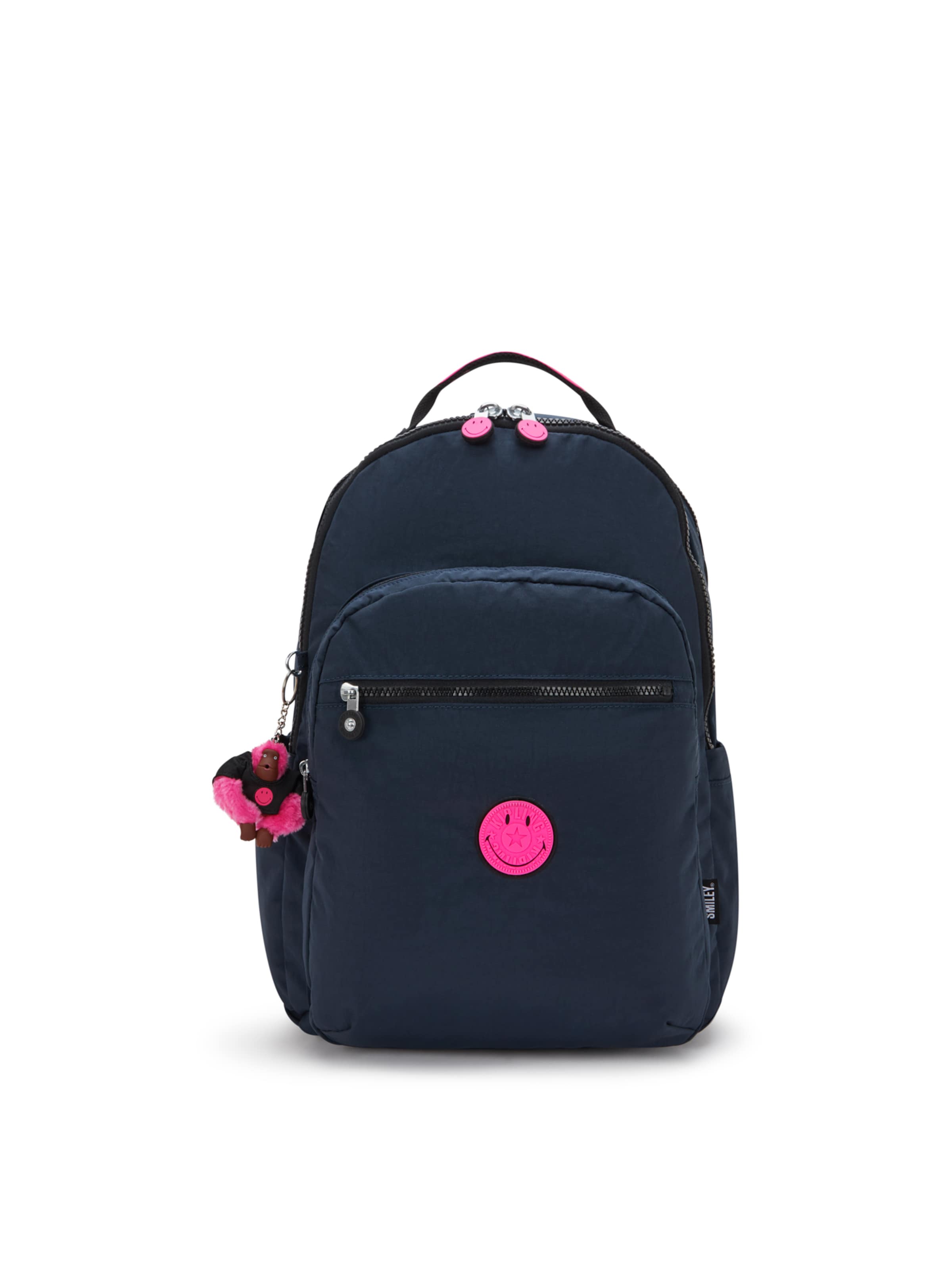 KIPLING Batoh 'Seoul Lap' - Modrá: predná strana