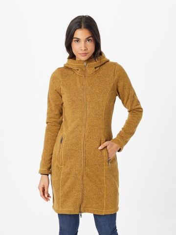 Tranquillo Fleecejacke in Grün: Vorderseite