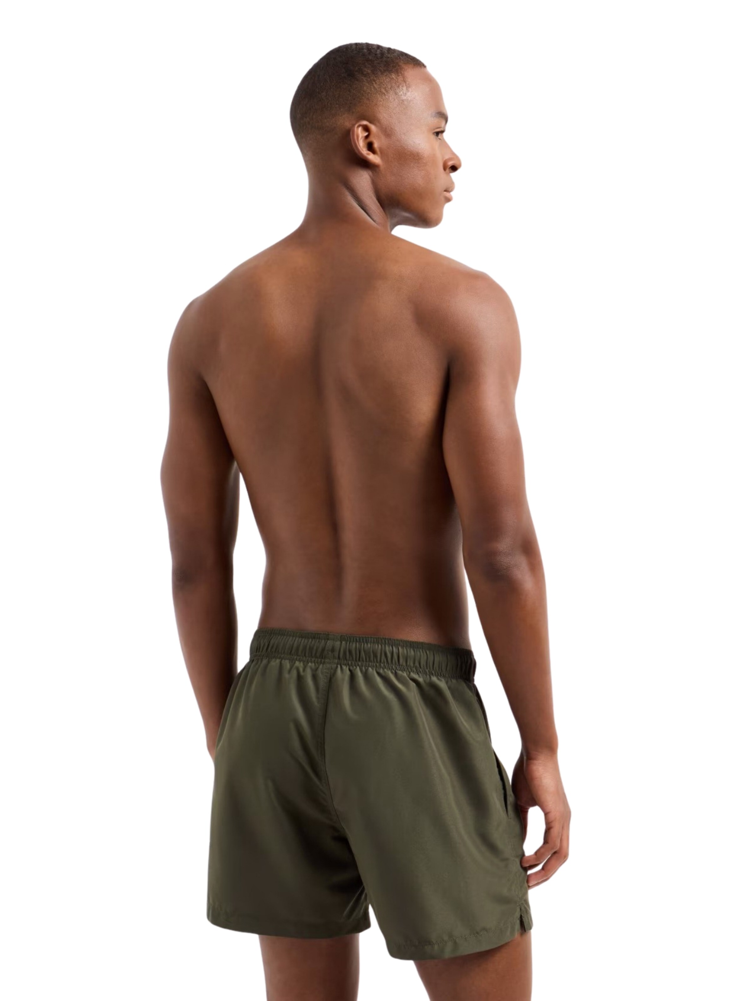 Pantaloncini da bagno di Emporio Armani in verde