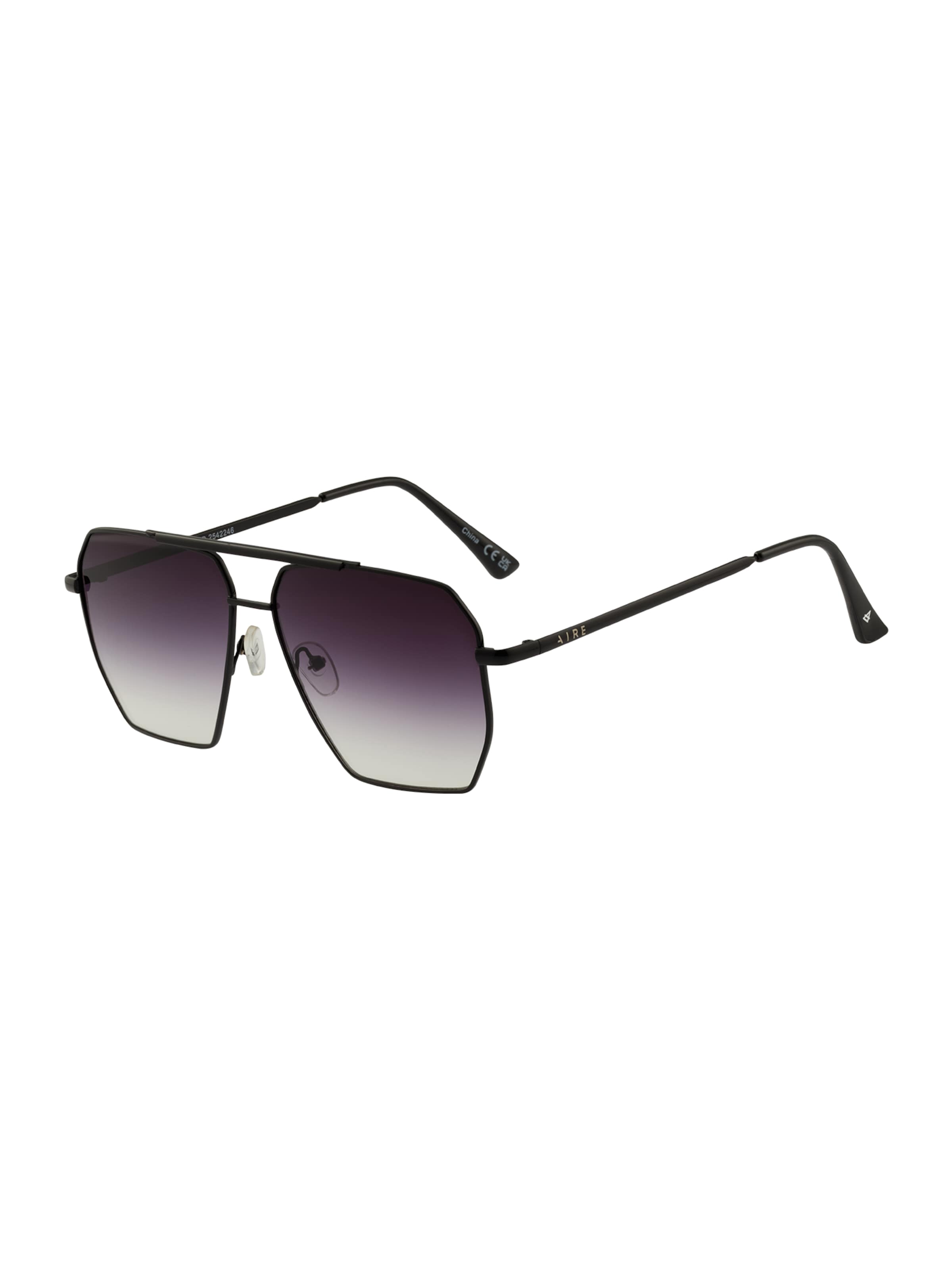 Aire Sunglasses 'ASTEROID' in Black: front