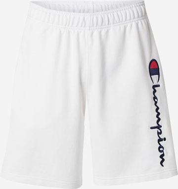 Champion Authentic Athletic Apparel Παντελόνι σε λευκό: μπροστά