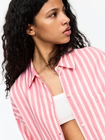 Pull&Bear Bluse in Pink