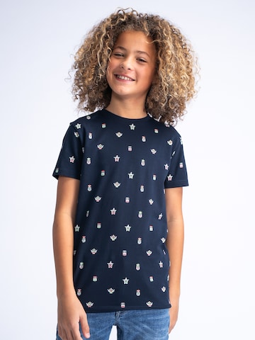 T-Shirt 'Seafusion' Petrol Industries en bleu : devant