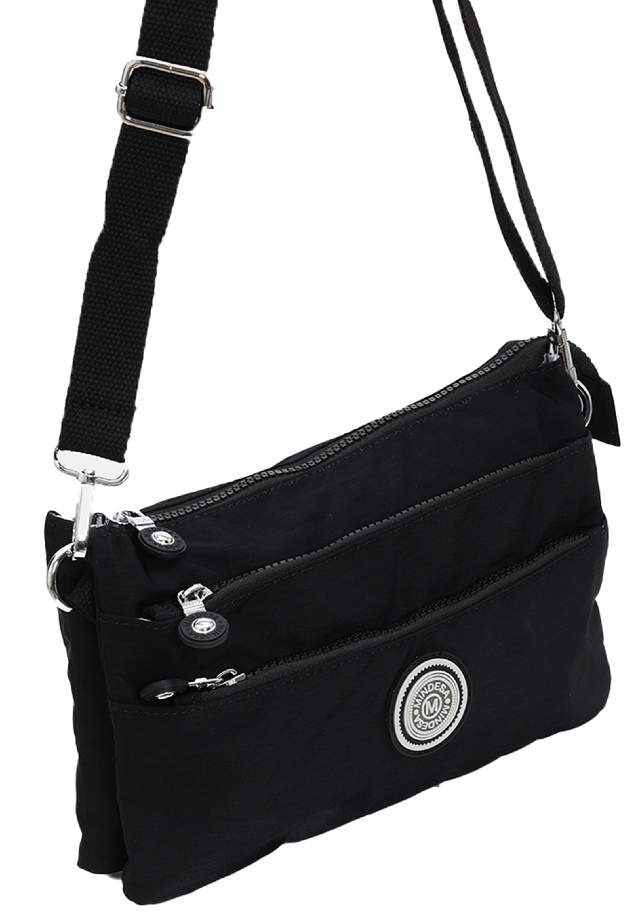 Mindesa Schoudertas in Zwart
