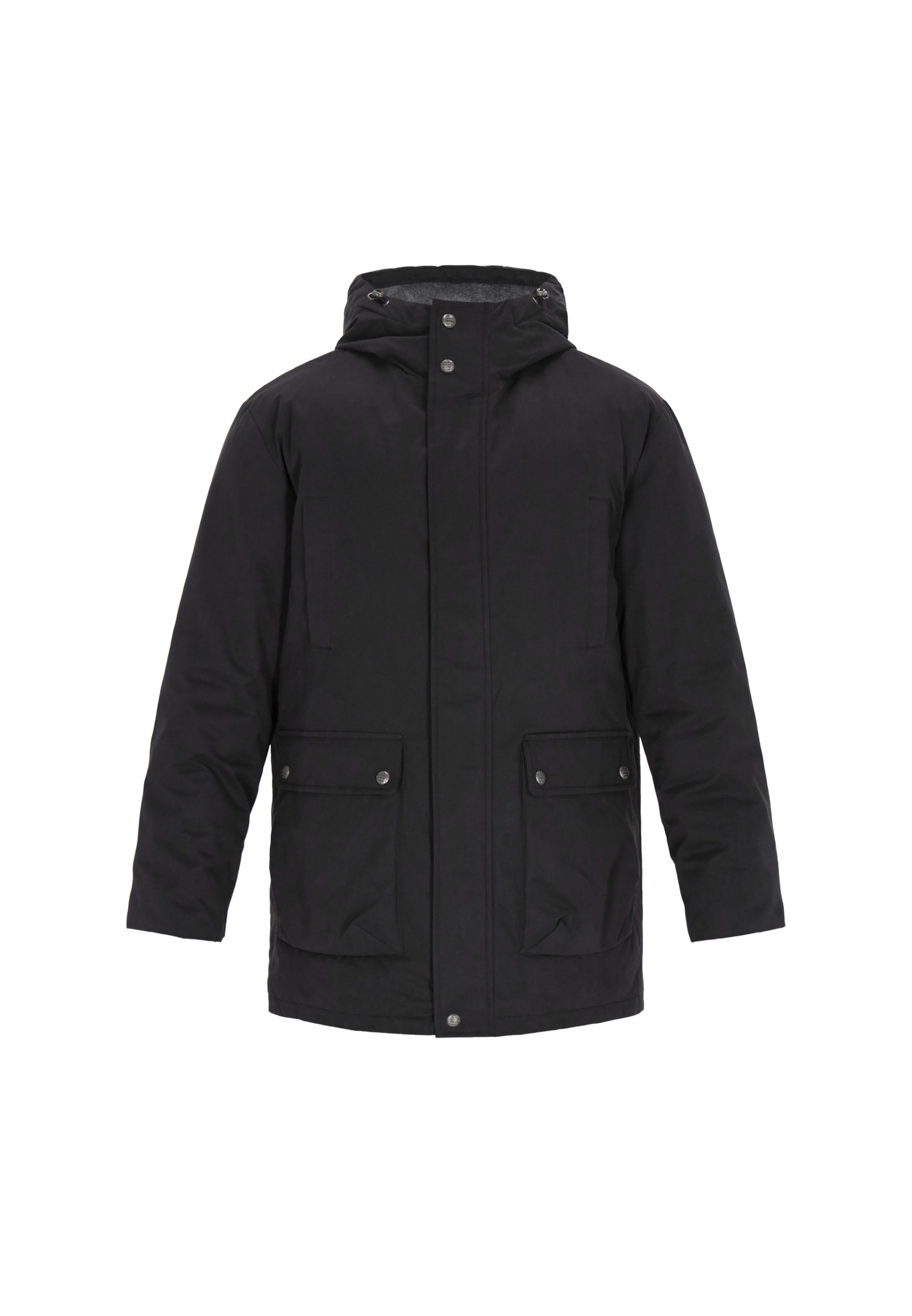 DreiMaster Vintage Prechodná bunda 'Vintage' - Čierna: predná strana