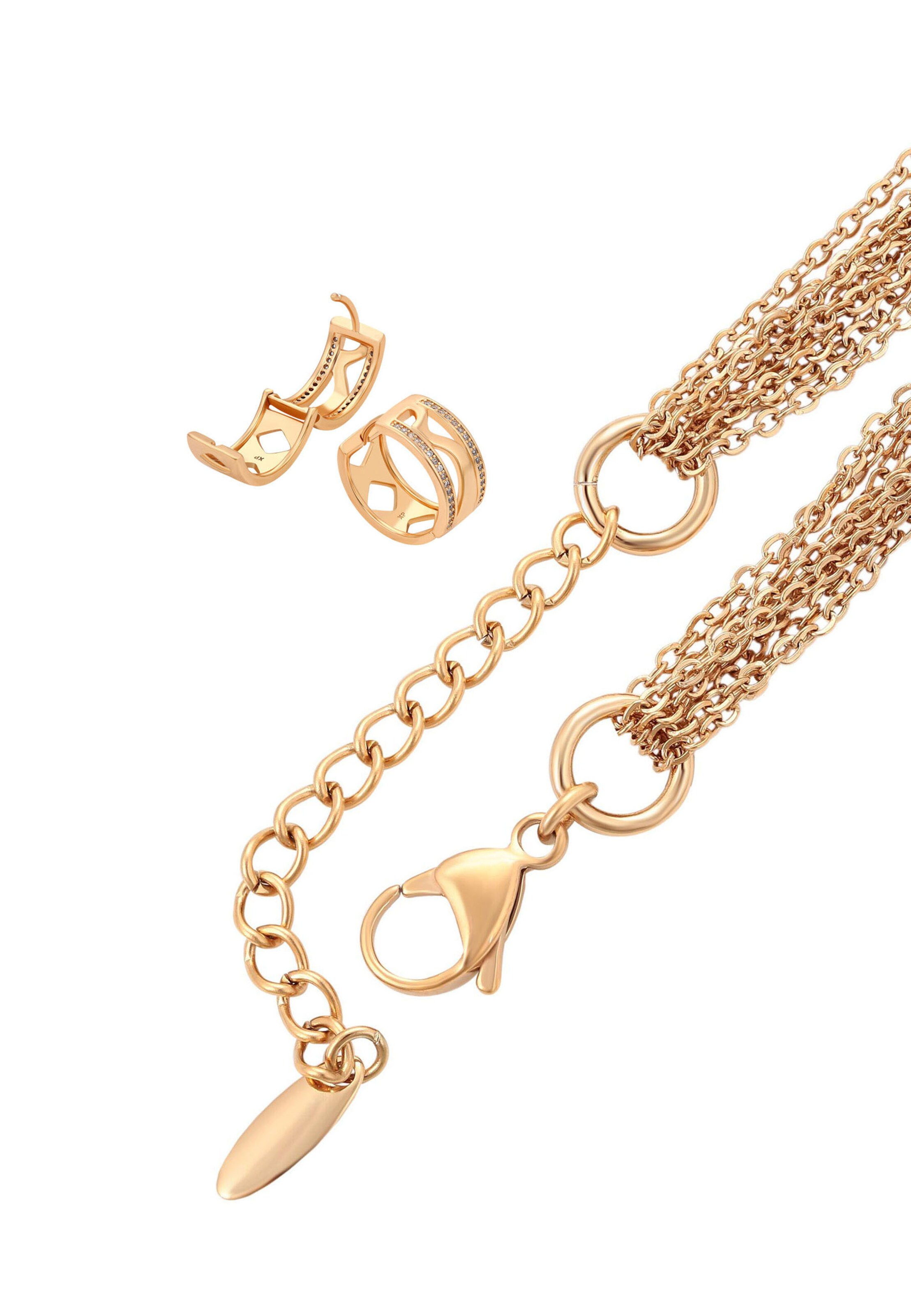 faina - Conjunto de joyería en oro