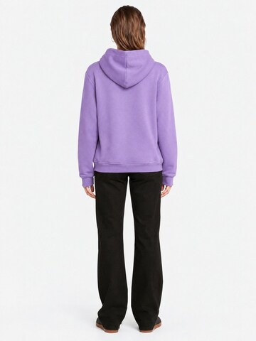 Sweat-shirt Ethiquet en violet