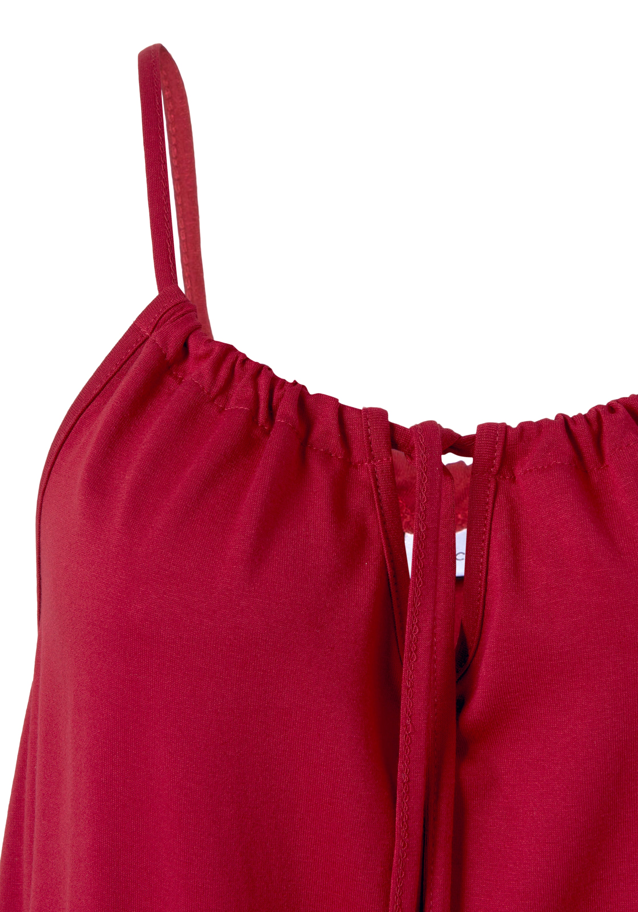 LASCANA Φόρεμα σε κόκκινο