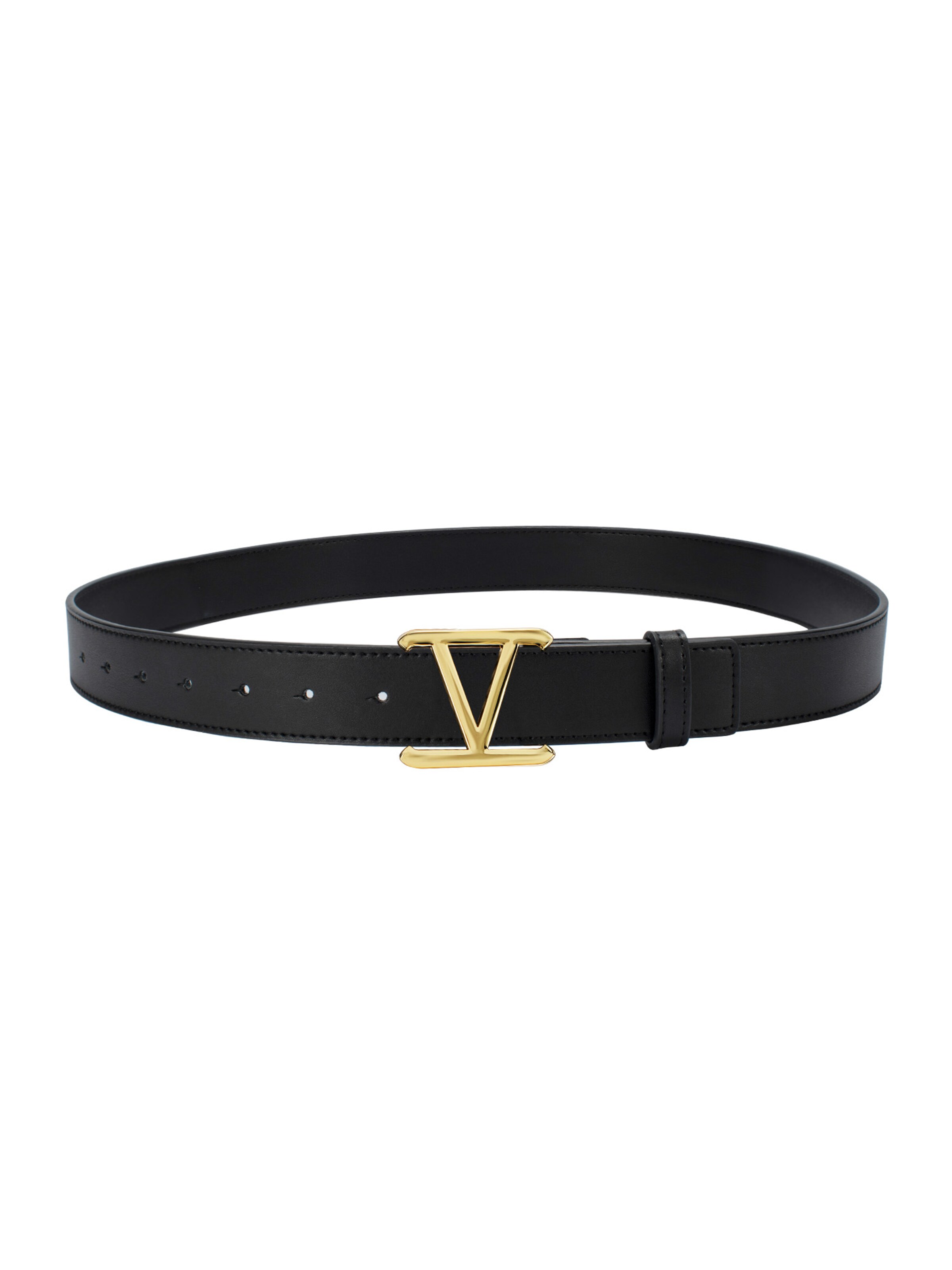 Victoria Hyde - Cintos 'Victor' em preto: frente