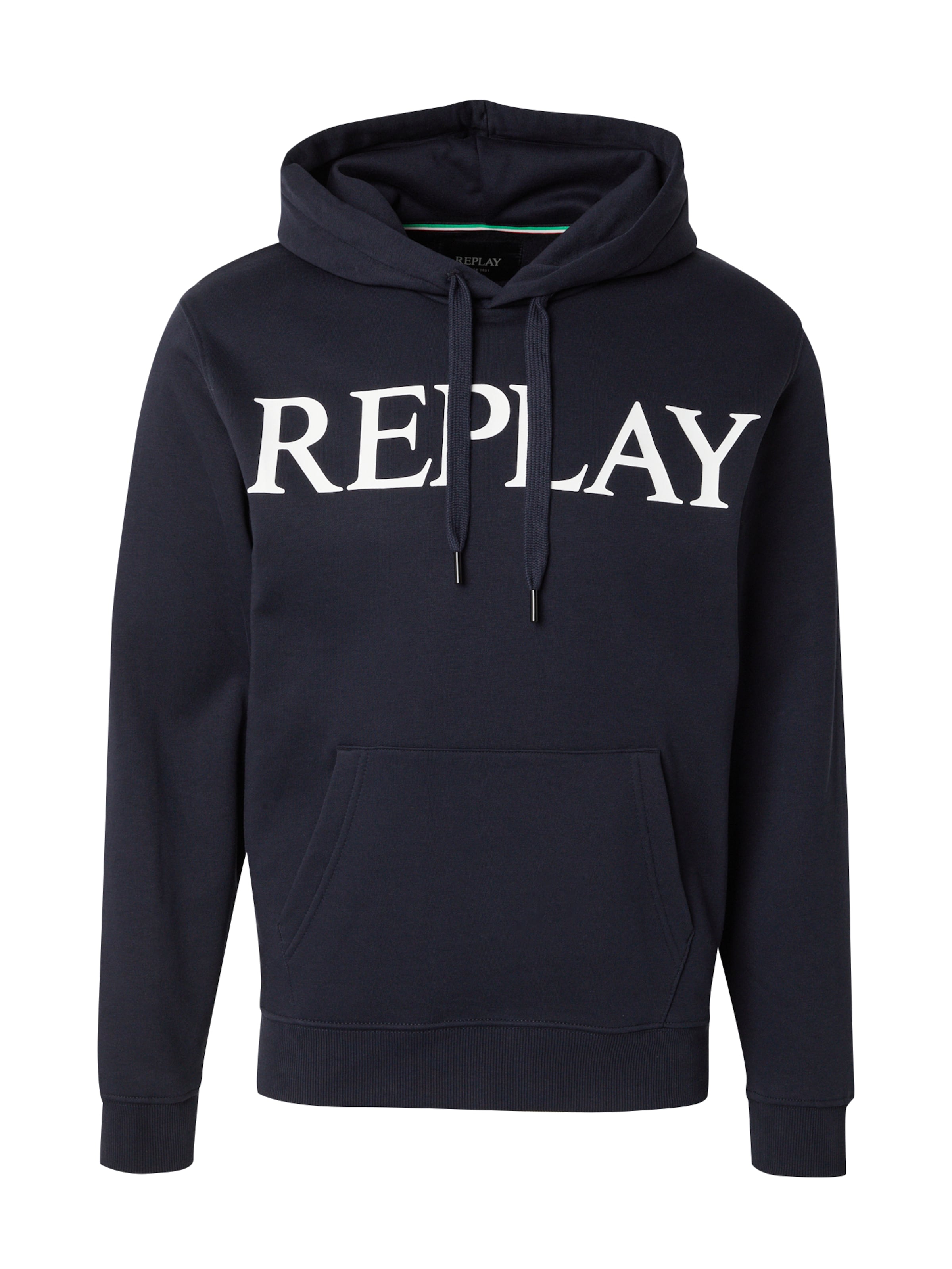 REPLAY Sweatshirt in Blue: front