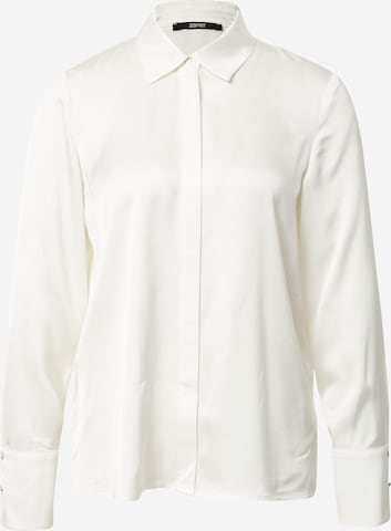 Camicia da donna di ESPRIT in bianco: frontale