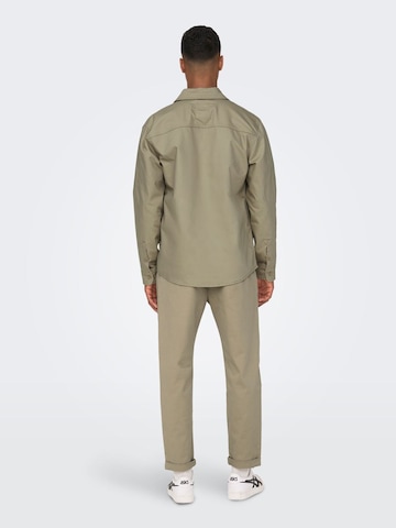 smėlio Only & Sons Standartinis „Chino“ stiliaus kelnės 'Kent'