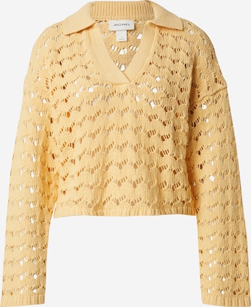 Pull-over 'Ivona' Monki en jaune : devant