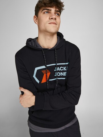 JACK & JONES Sweatshirt 'Logan' in Black