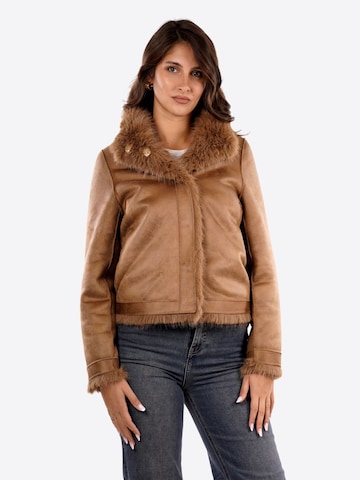 Veste d’hiver 'G004KO00157' Yes Zee en beige