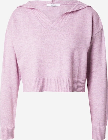 ABOUT YOU Pullover 'Carola' i pink: forside