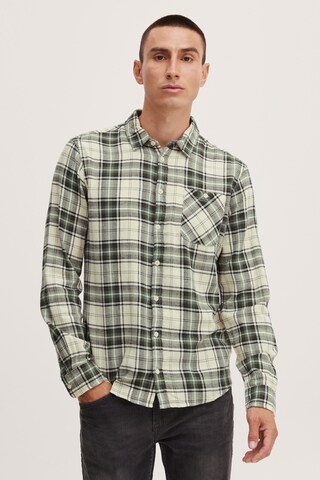 BLEND Regular fit Button Up Shirt in Brown: front