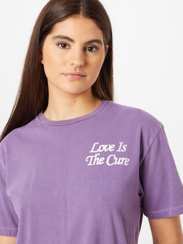 T-shirt 'CHOICE' Obey en violet