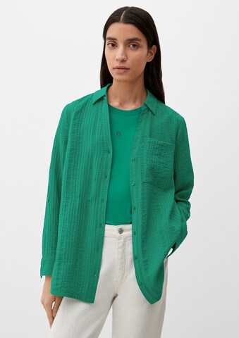 s.Oliver Blouse in Green: front