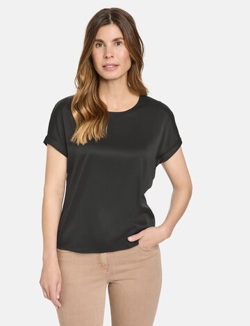 Tricou de la GERRY WEBER pe negru: față
