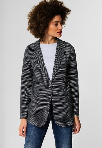 STREET ONE Blazer in Black: front