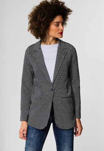 STREET ONE Blazer in Black: front