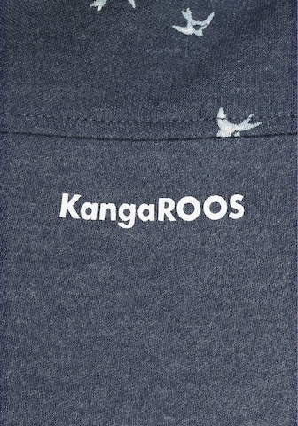 KangaROOS Zip-Up Hoodie in Blue