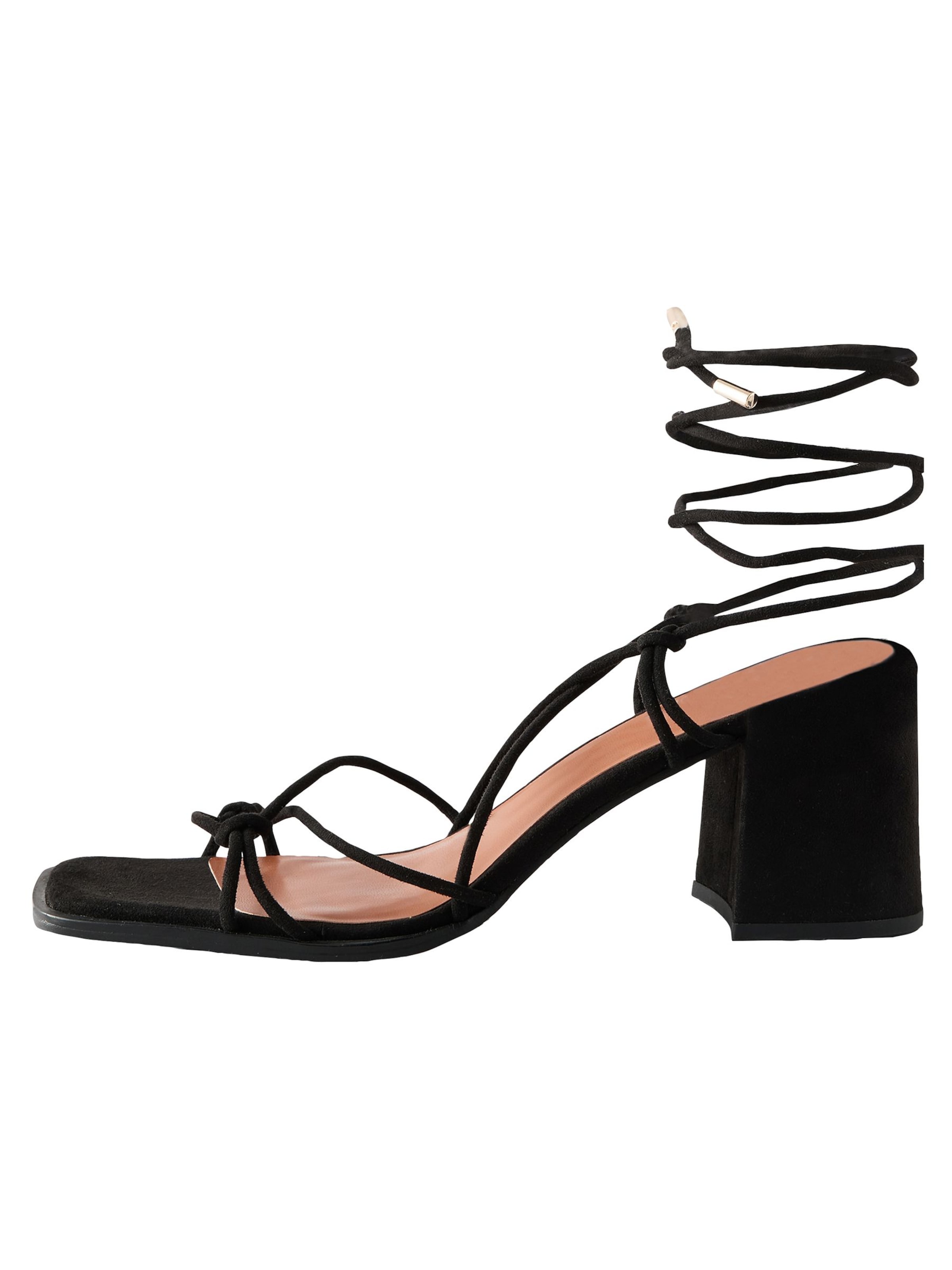 Sandalo con cinturino &#x27;Forever Comfort®&#x27; di Next in nero: frontale