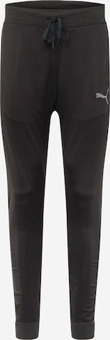 PUMA Tapered Sports trousers in Black: front