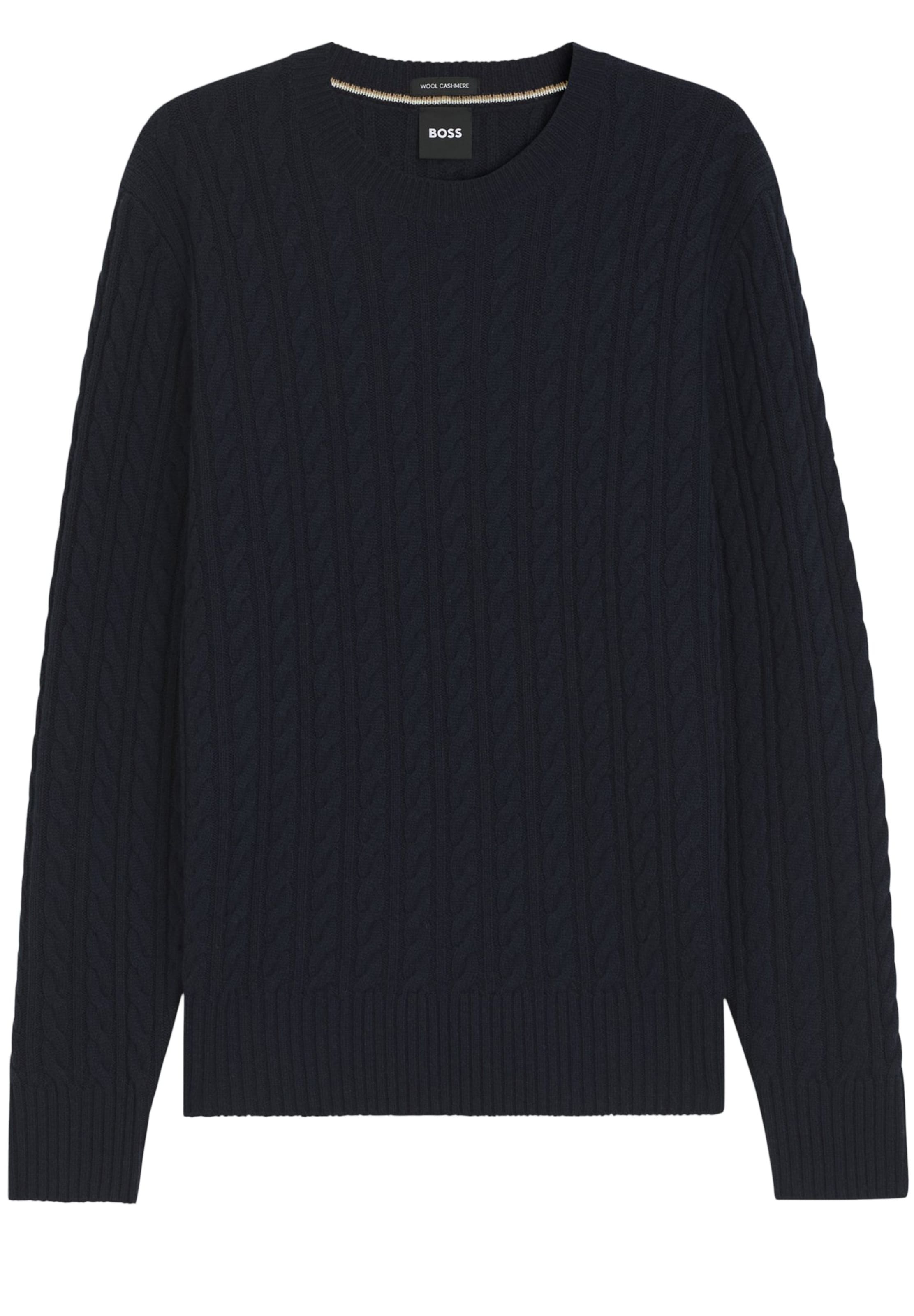 BOSS Sweater 'Furlan' in Blue: front
