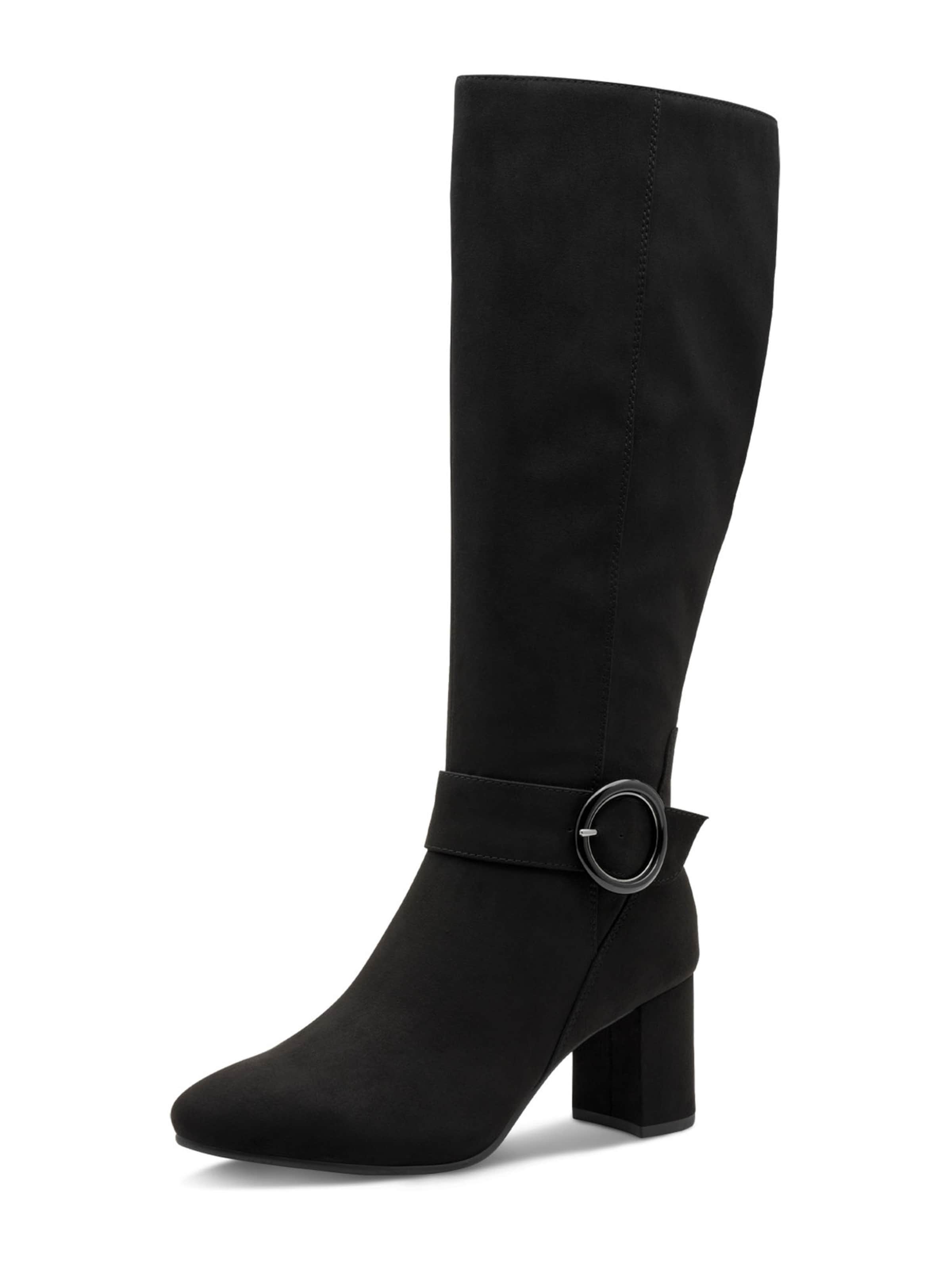 MARCO TOZZI Kozaki w kolorze czarny: przód