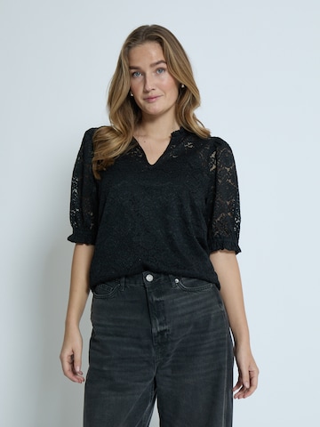 Camicia da donna 'Karoline' di Peppercorn in nero: frontale