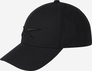 Reebok Sport Athletic Cap 'UBF' in Black: front
