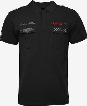 TOP GUN Shirt '20213003 ' in Black: front