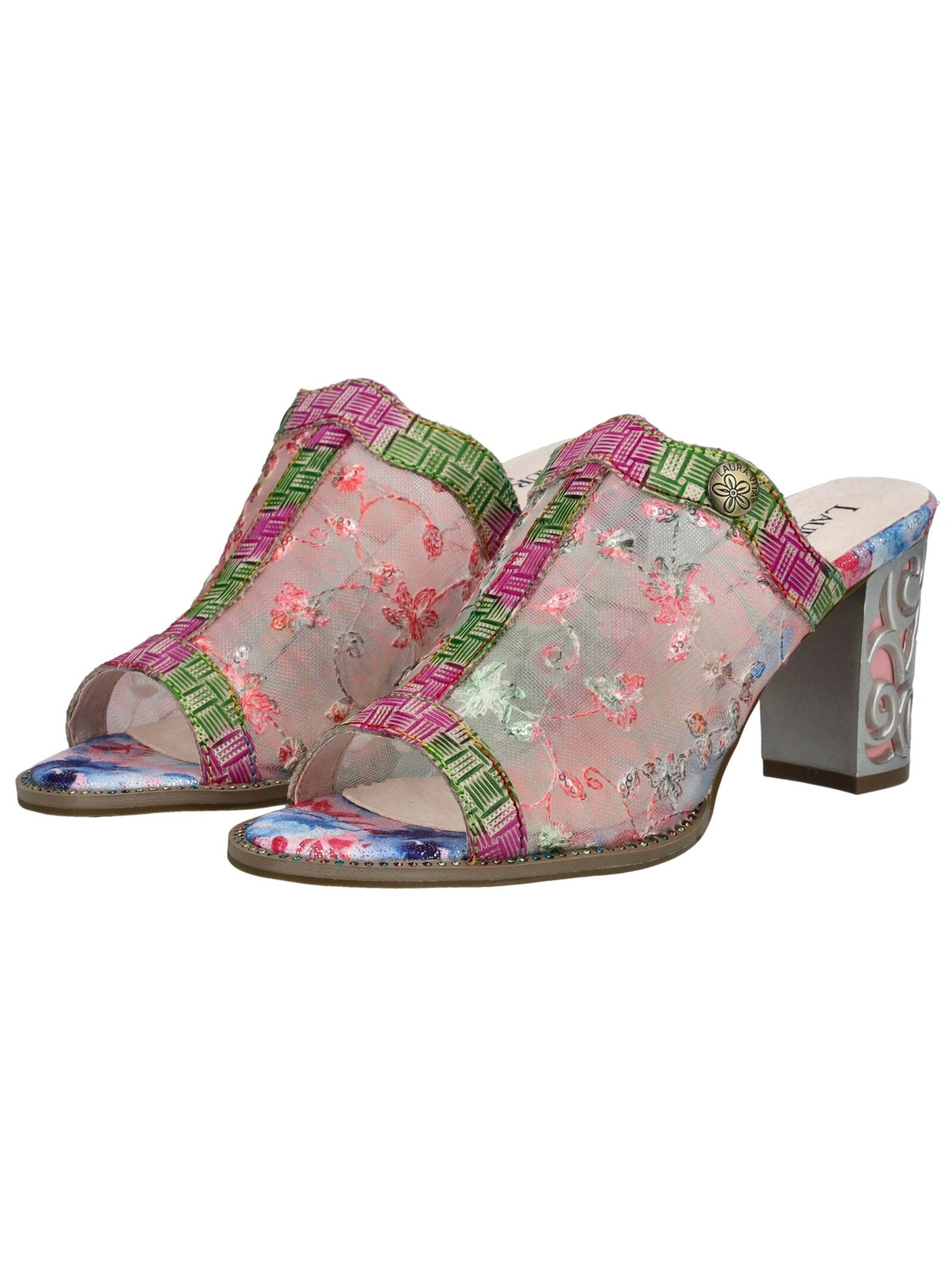 Laura Vita Mules in Pink