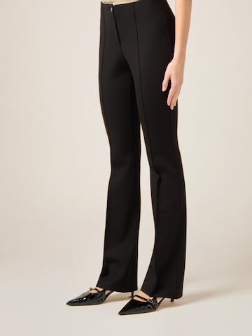 oltre Flared Trousers in Black
