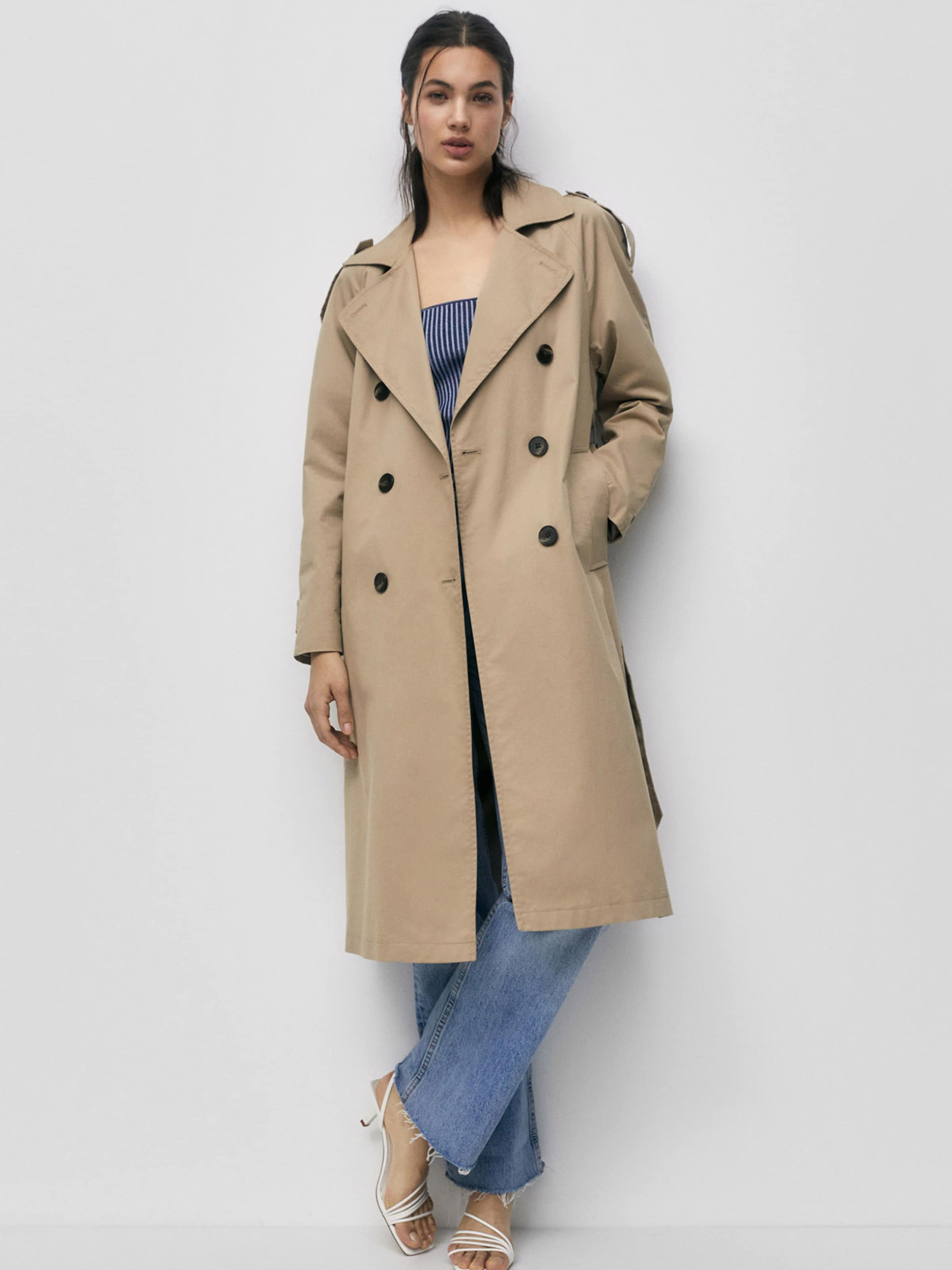 Pull&bear hotsell trench coat