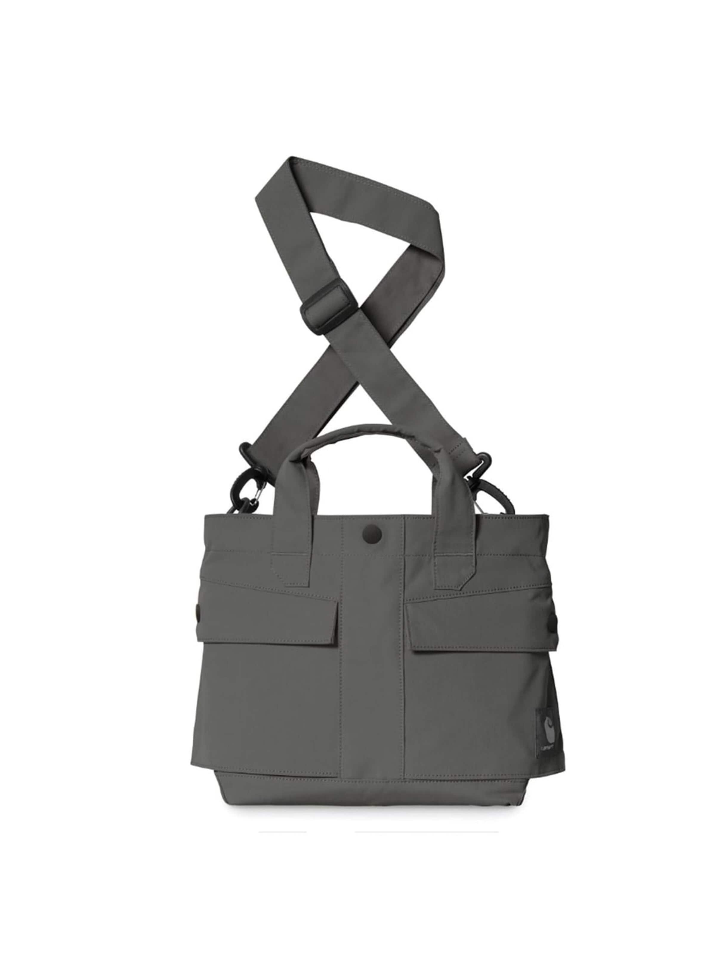 Borsa a tracolla 'Balto Bag Graphite' di Carhartt WIP in grigio: frontale