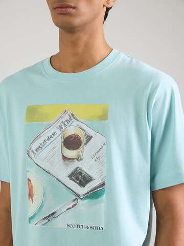 T-Shirt SCOTCH & SODA en bleu