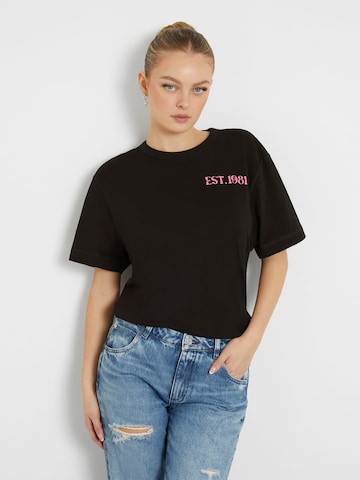 GUESS Shirt in Black: front