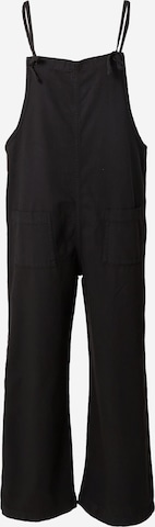 Monki Laclové kalhoty – černá: přední strana