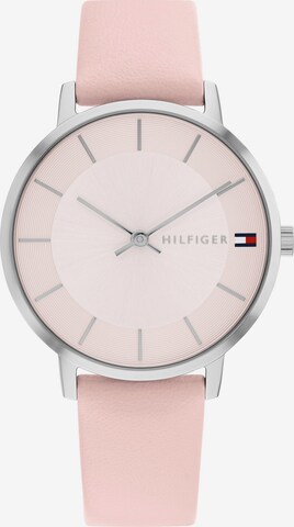 Montre à affichage analogique TOMMY HILFIGER en rose : devant