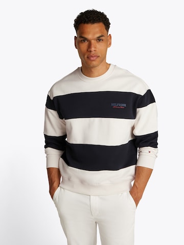 TOMMY HILFIGER Tréning póló - kék: elől