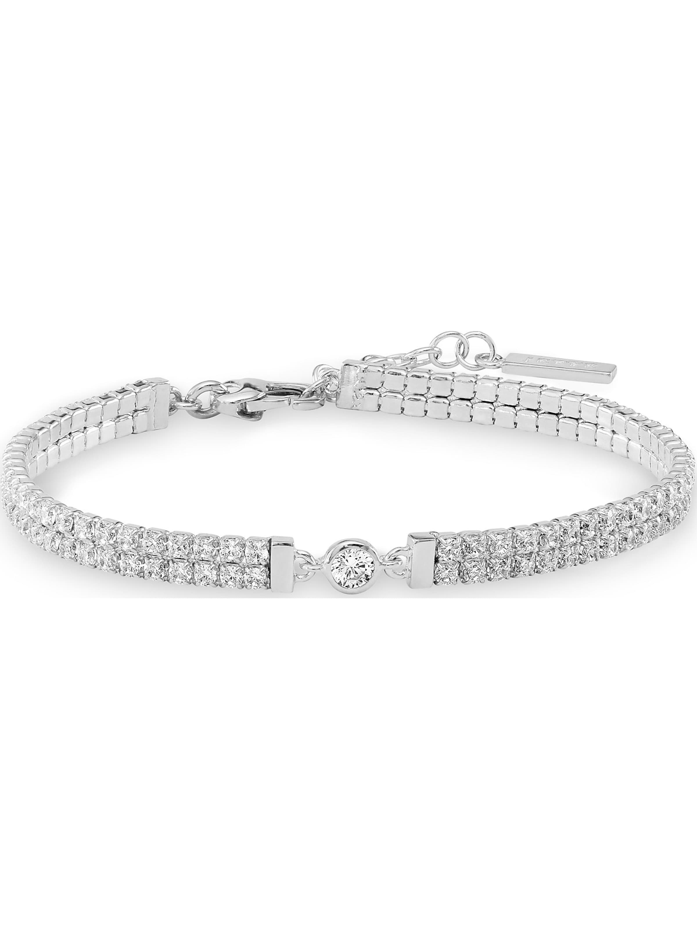 JETTE Armband in Silber: Vorderseite