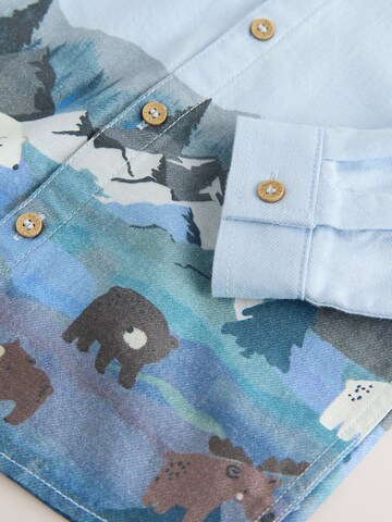 Next Regular Fit Hemd in Blau