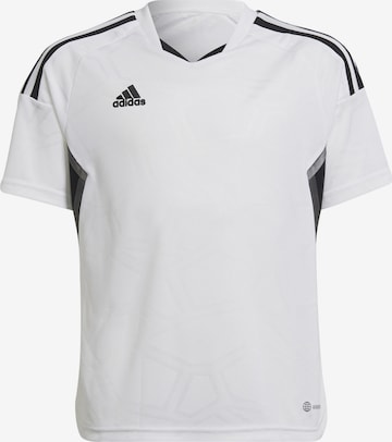 T-Shirt fonctionnel 'Condivo 22' ADIDAS PERFORMANCE en blanc : devant