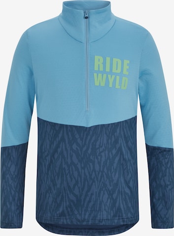 ZIENER Athletic Sweater 'JOKKA' in Blue: front