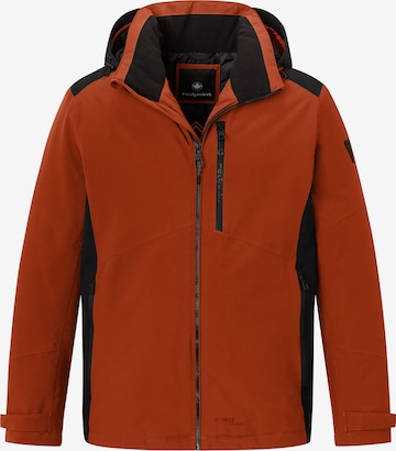REDPOINT Performance Jacket in Orange: front