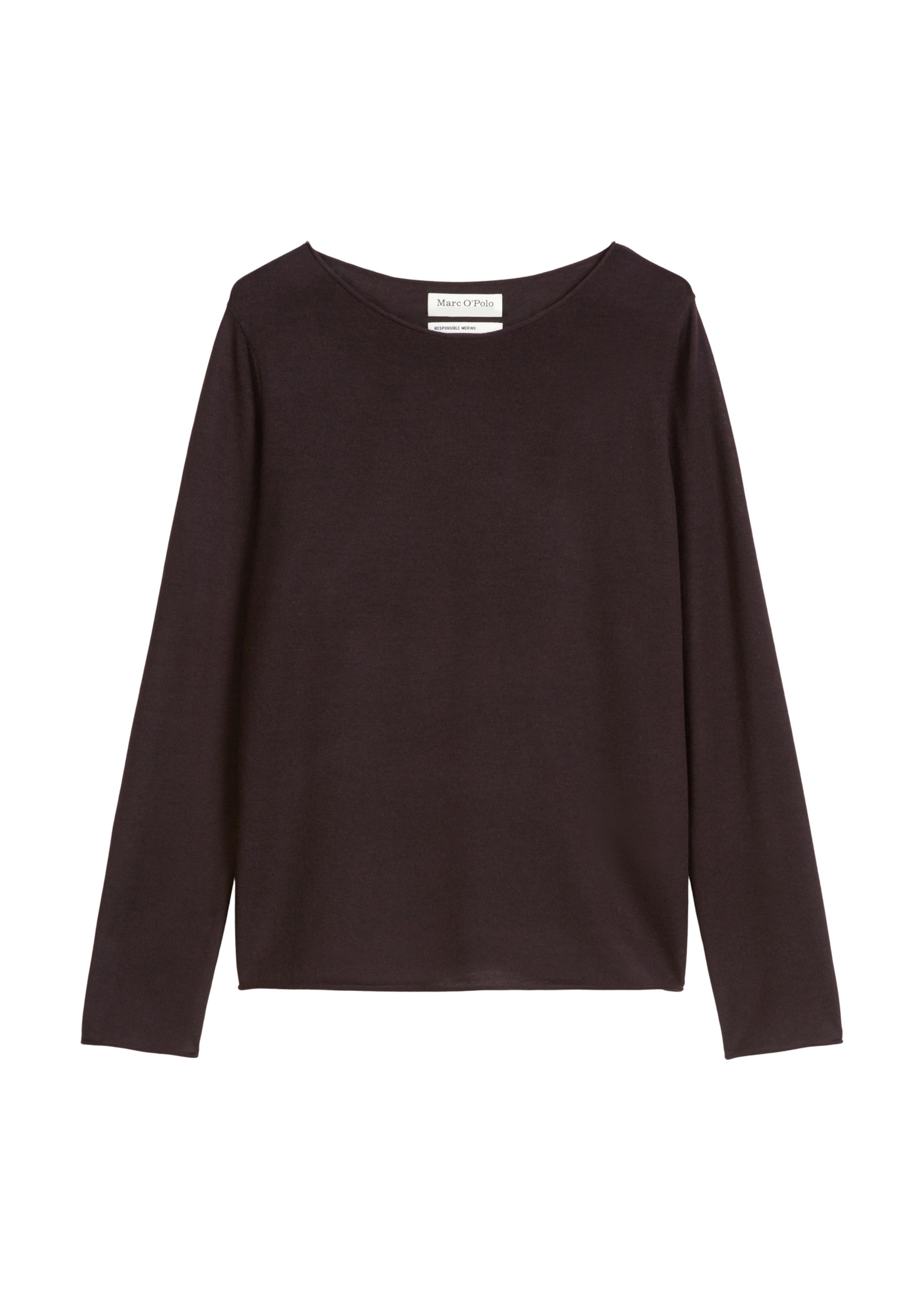 Marc O'Polo Trui in Bruin: voorkant