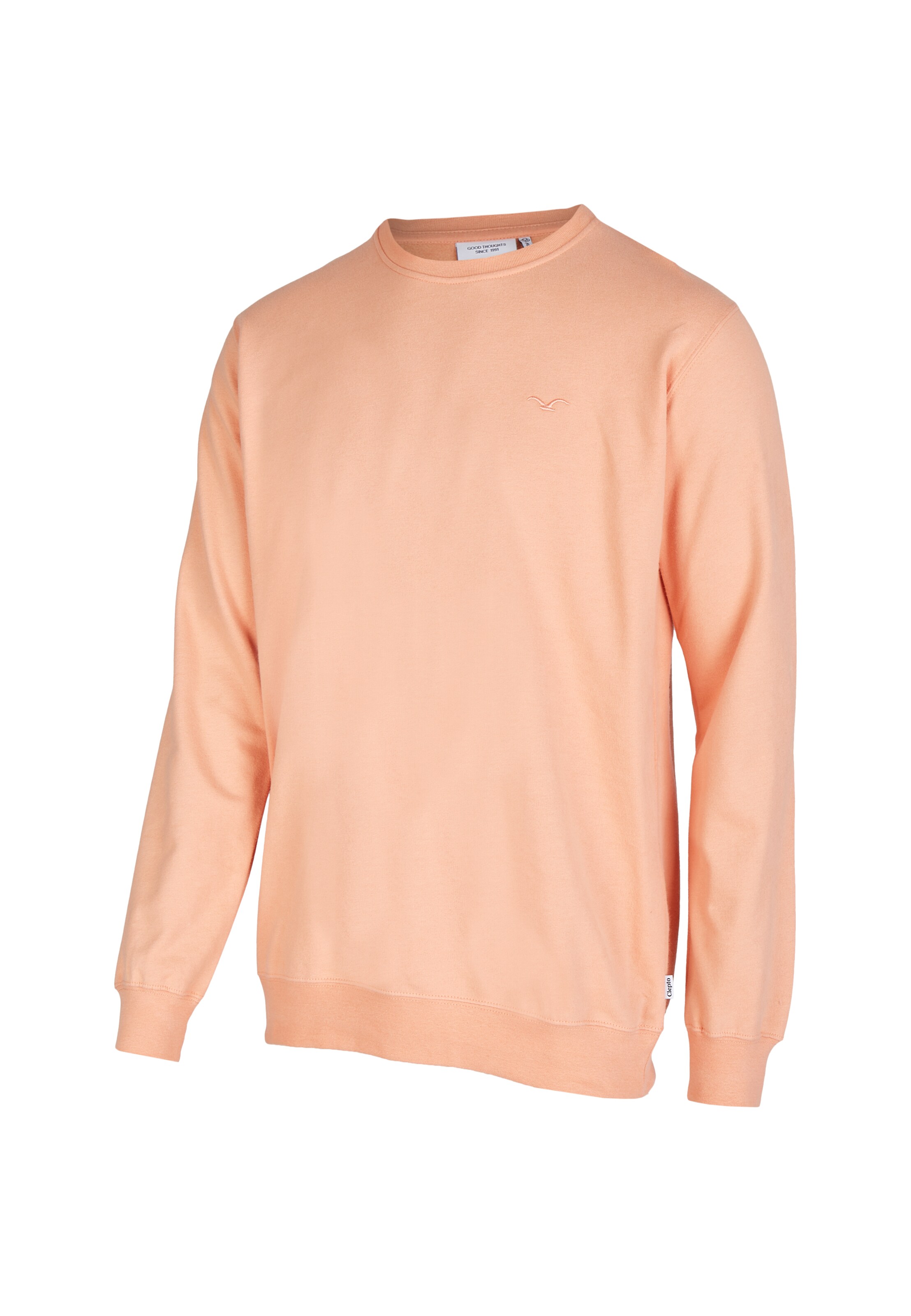 Cleptomanicx Sweatshirt 'Ligull' in Orange